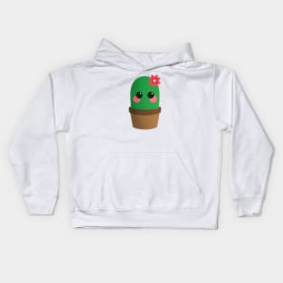 Kawaii Cactus Kids Hoodie